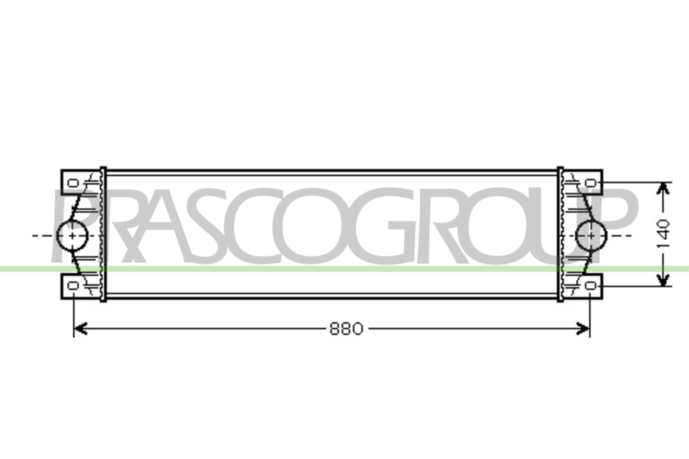 PRASCO DS960N001 Intercooler
