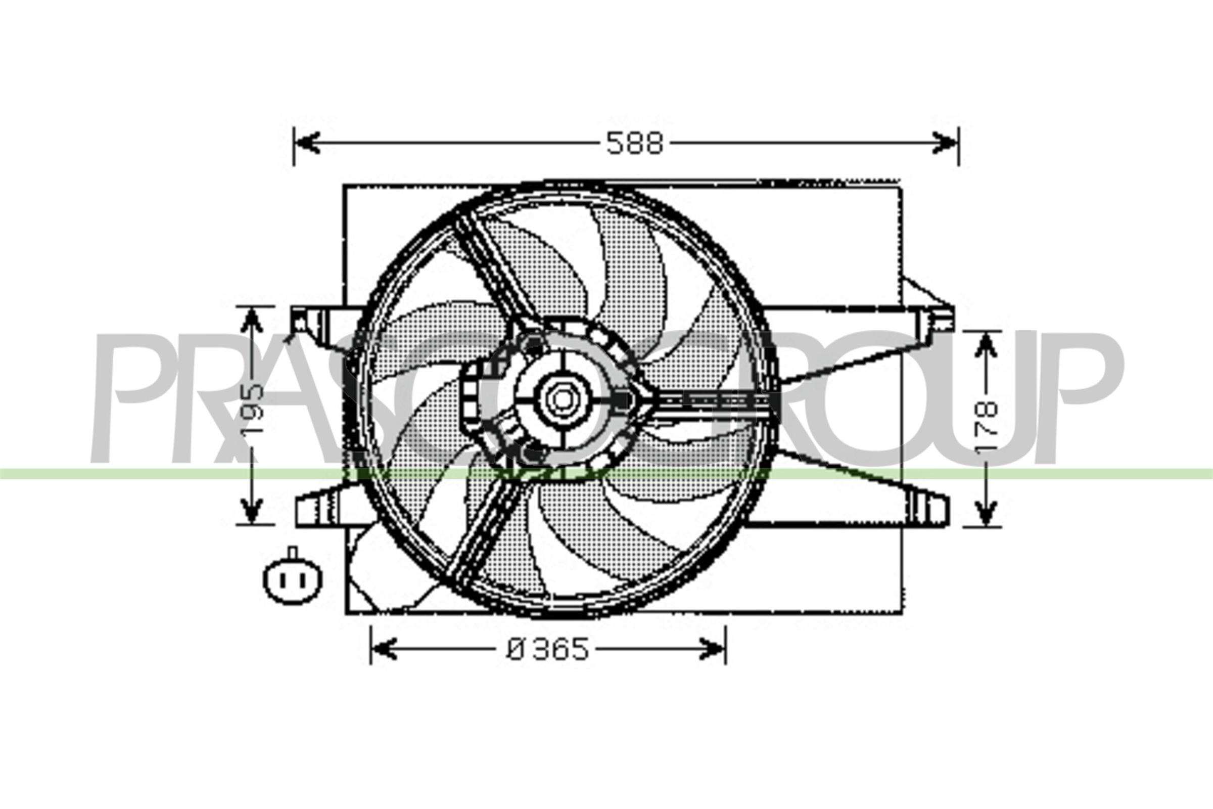 PRASCO FD340F002 Ventola,...