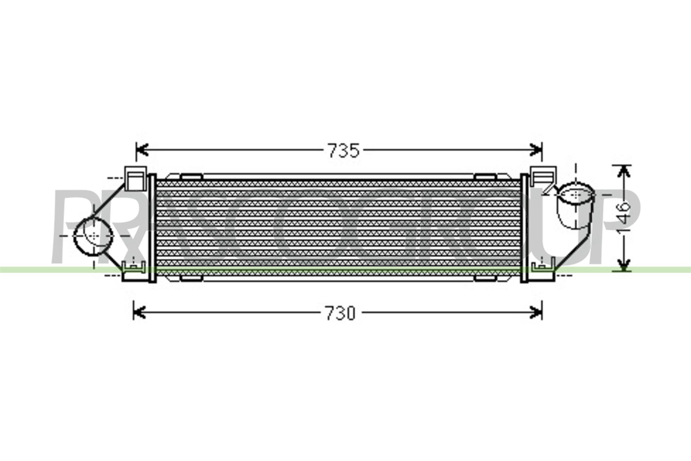 PRASCO FD730N003 Intercooler