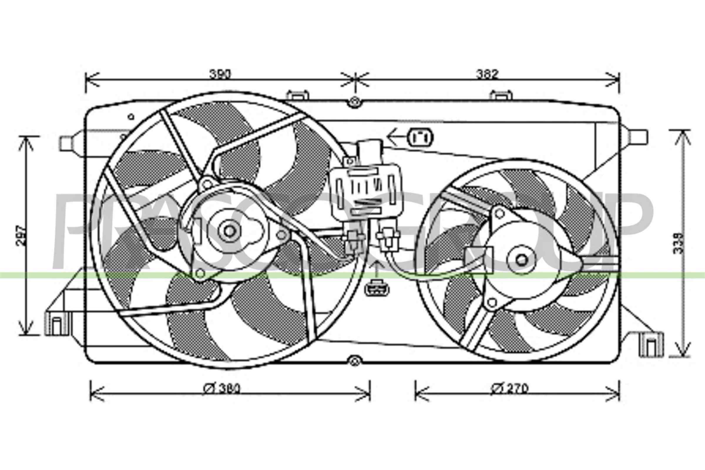 PRASCO FD912F001 Ventola,...