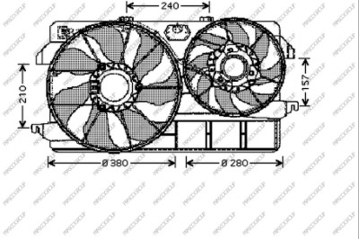 PRASCO FD930F001 Ventola,...