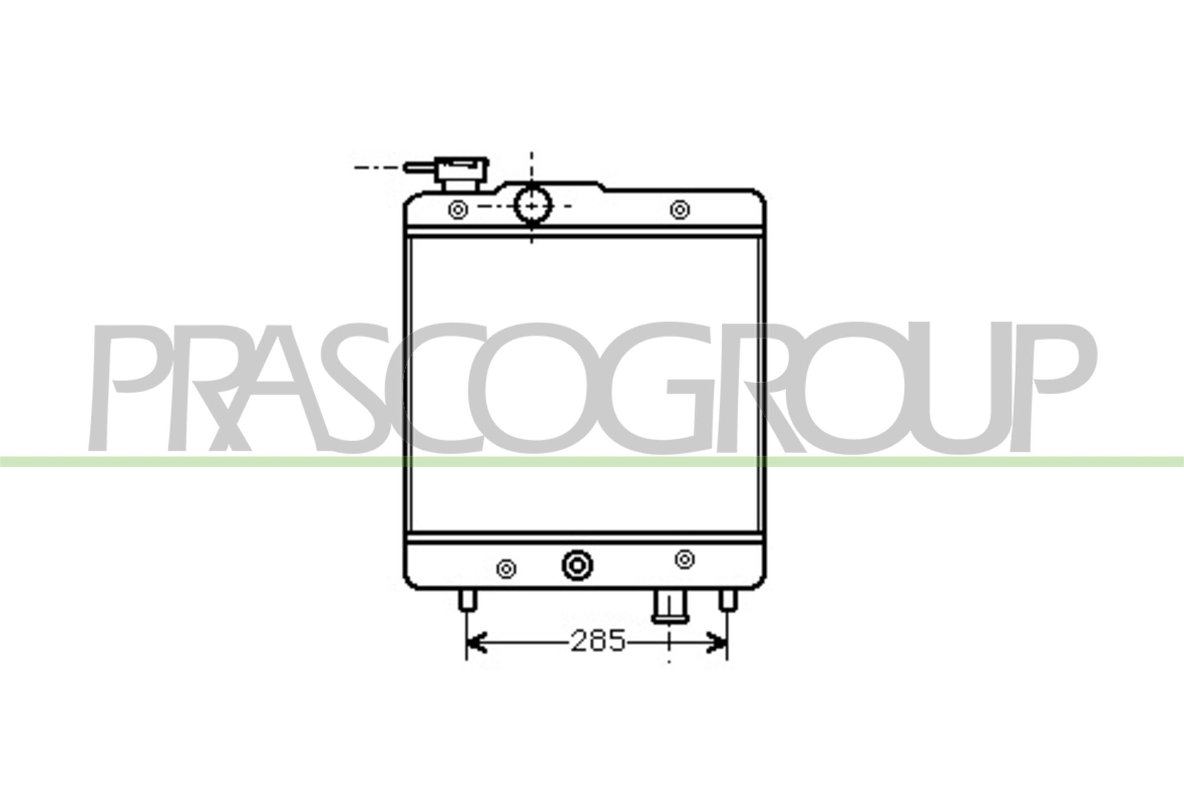 PRASCO FT119R001 Radiatore,...