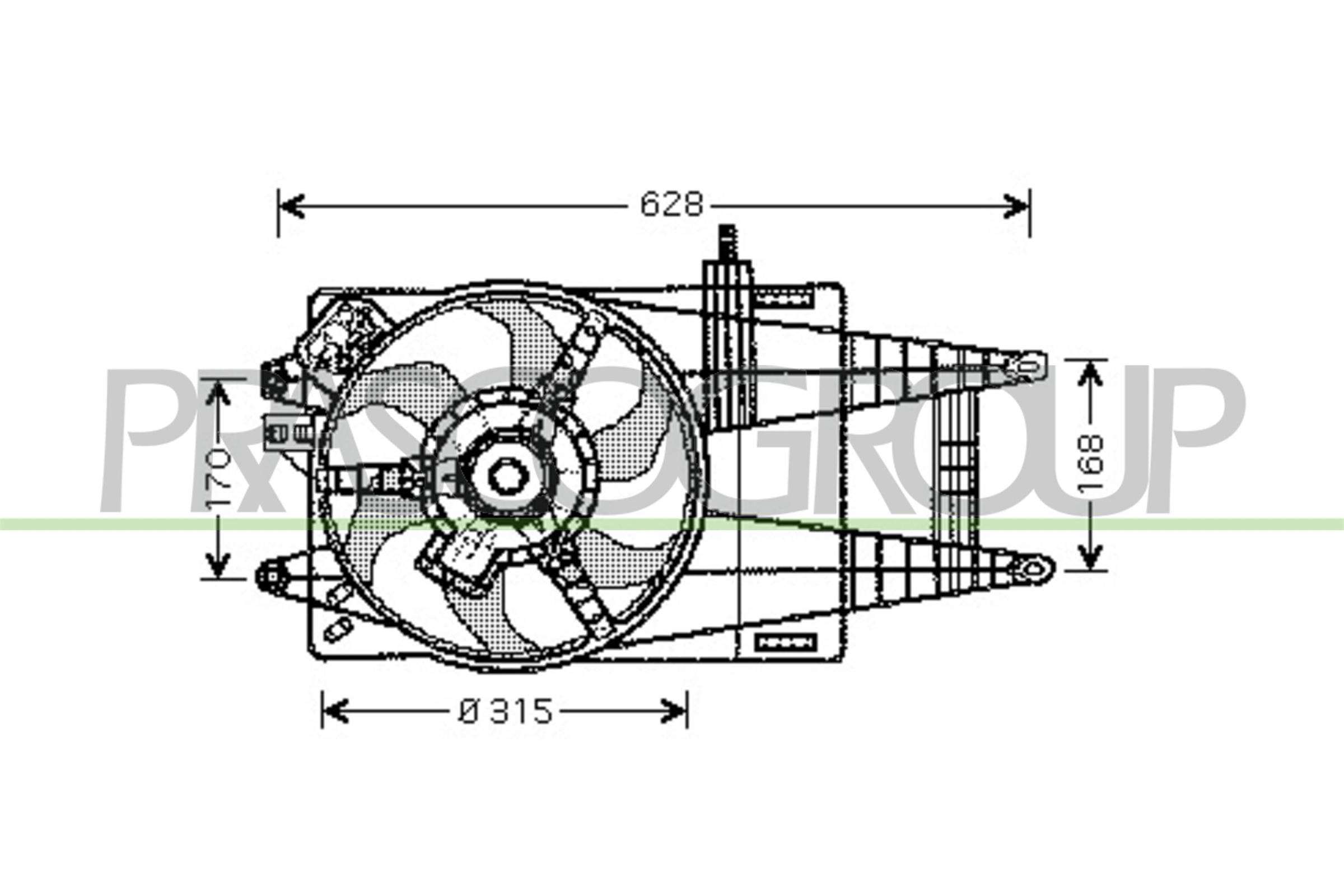 PRASCO FT133F009 Ventola,...