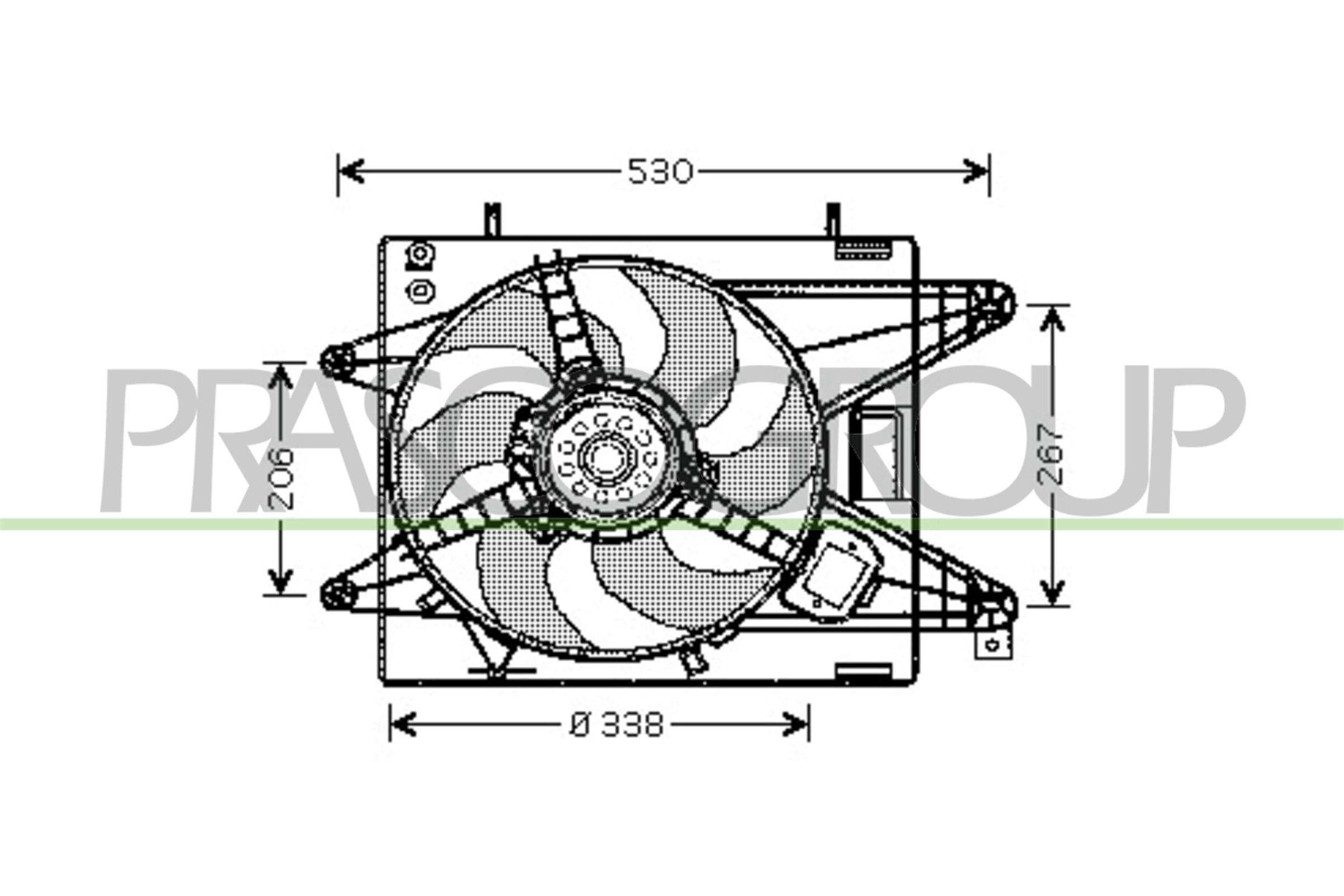 PRASCO FT137F001 Ventola,...