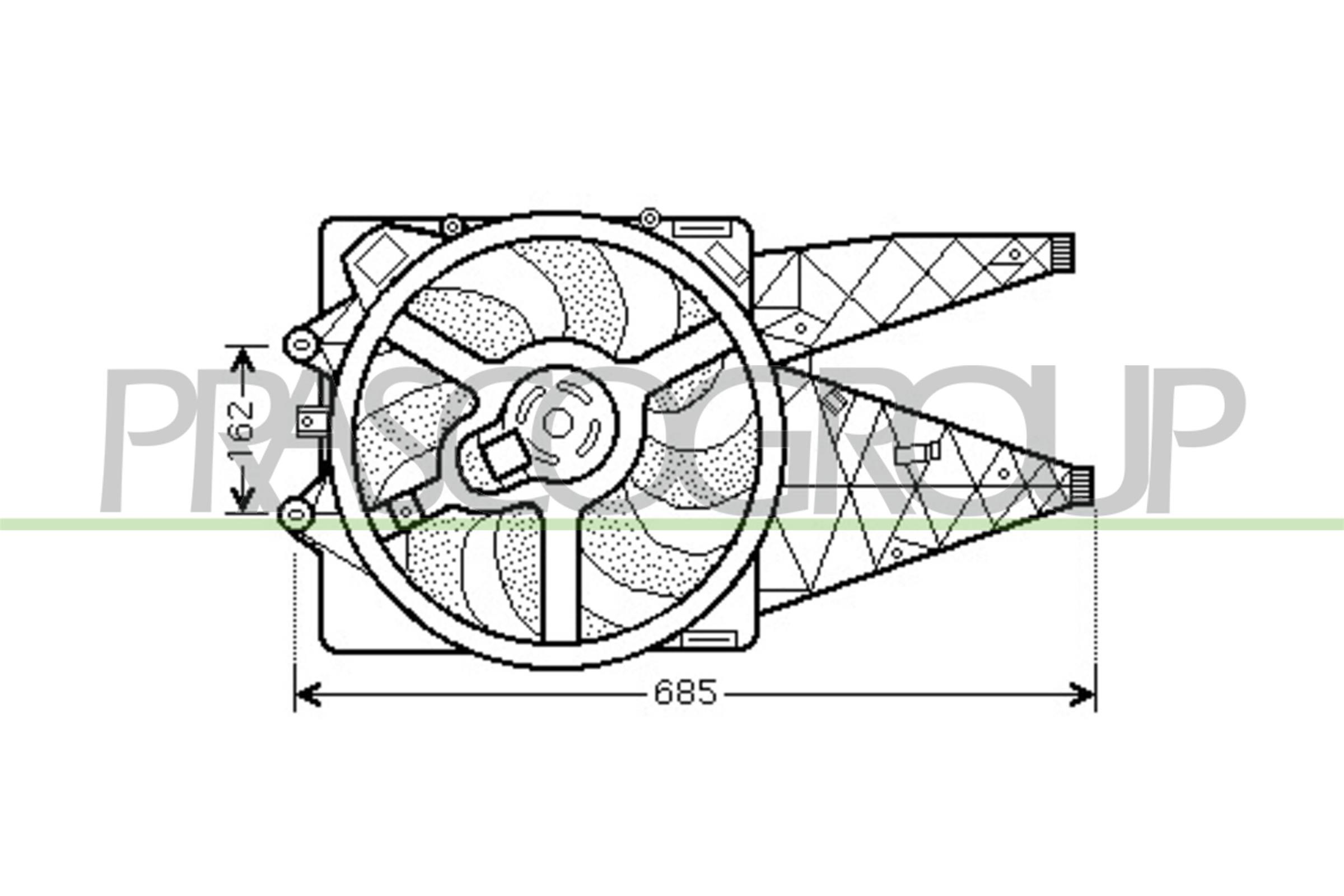 PRASCO FT342F004 Ventola,...