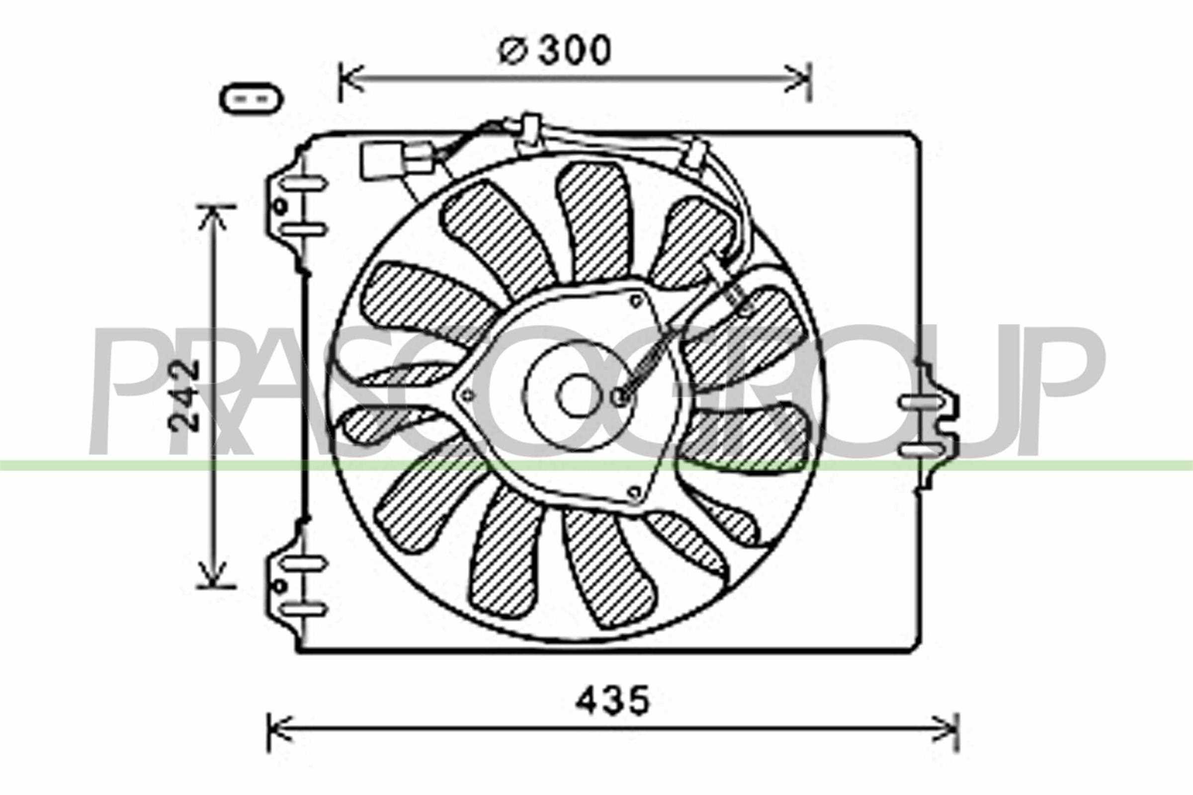 PRASCO FT360F002 Ventola,...