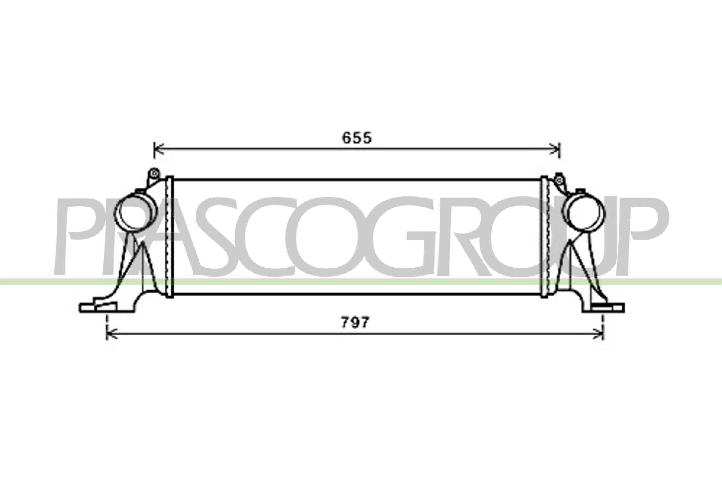 PRASCO FT929N002 Intercooler