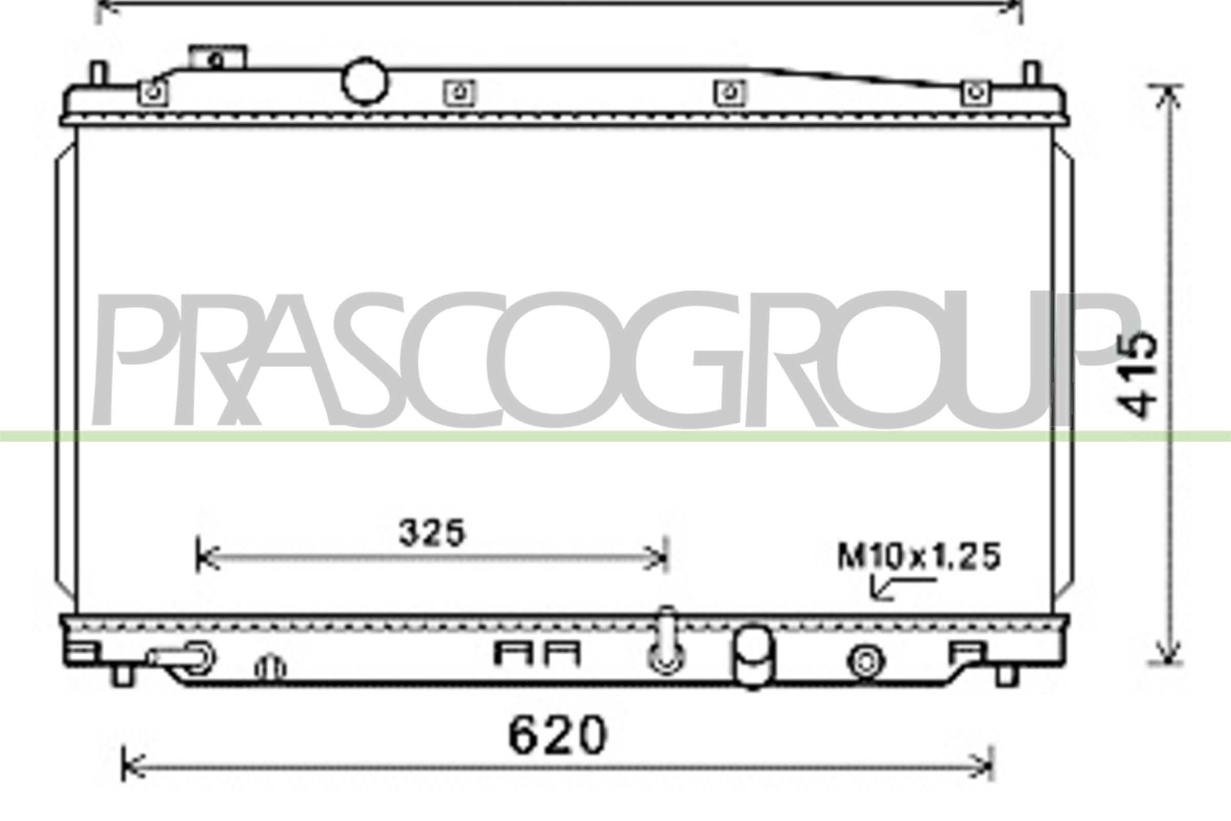 PRASCO HD326R001 Radiatore,...