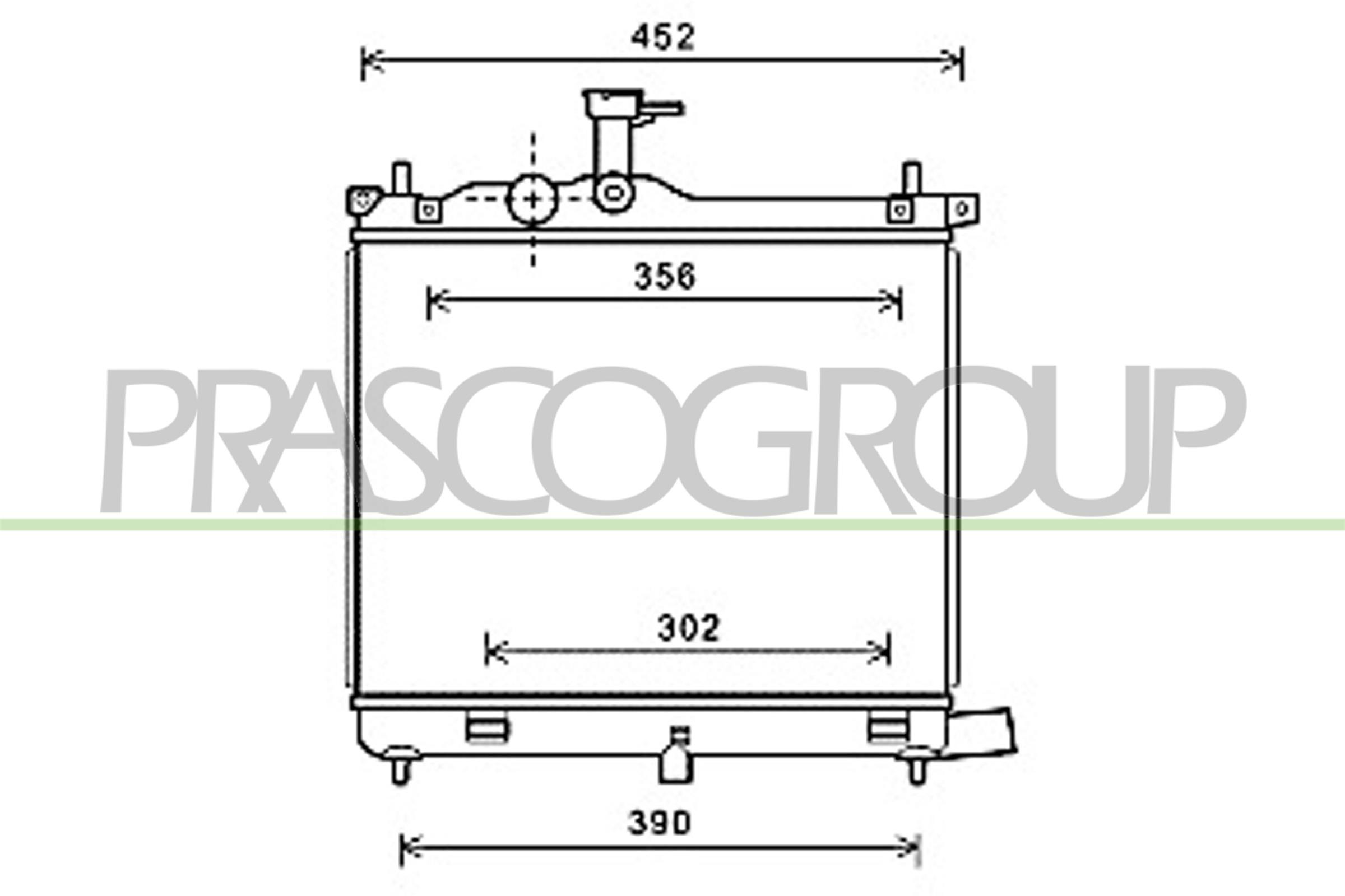 PRASCO HN003R002 Radiatore,...