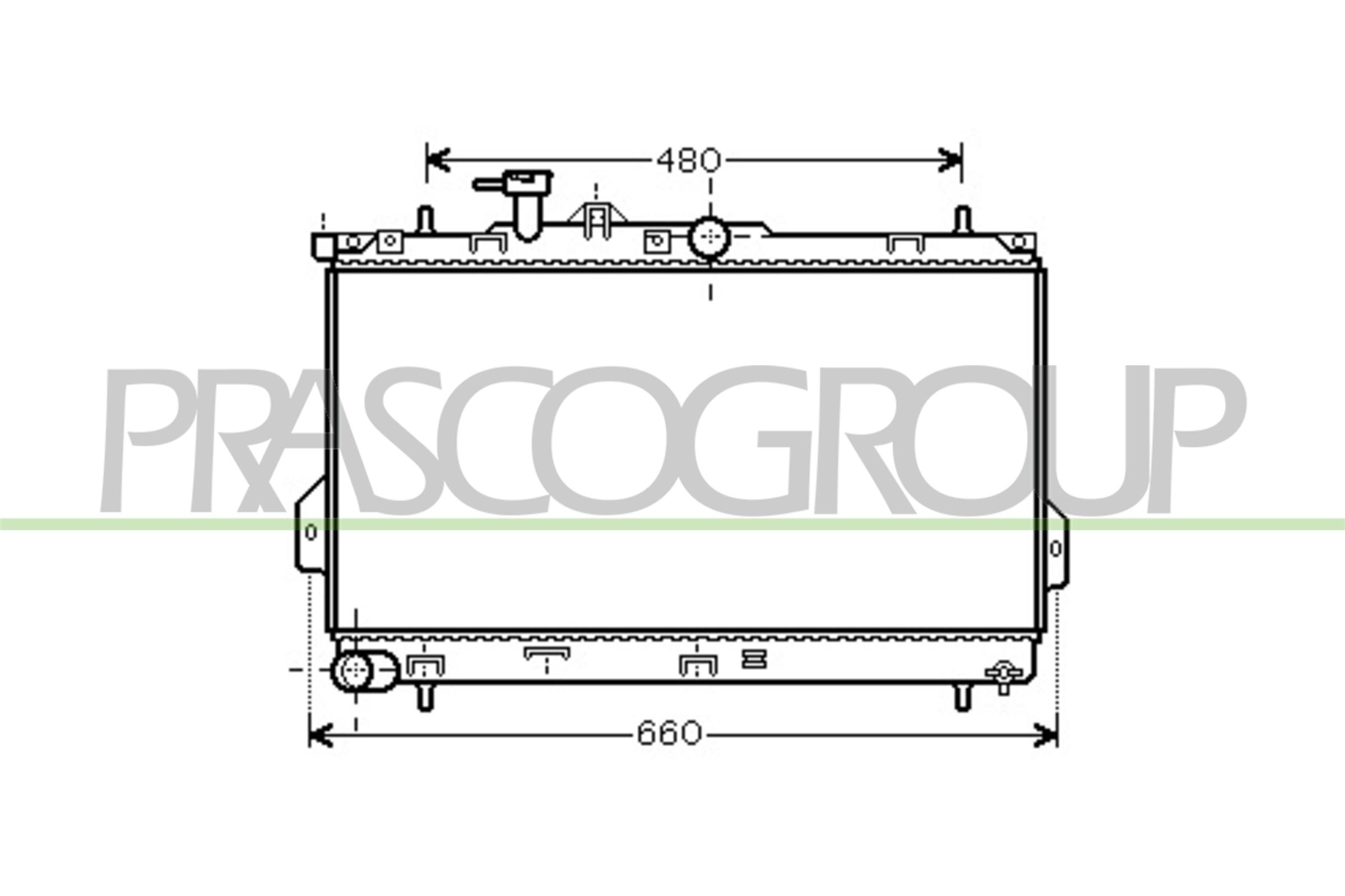 PRASCO HN715R002 Radiatore,...