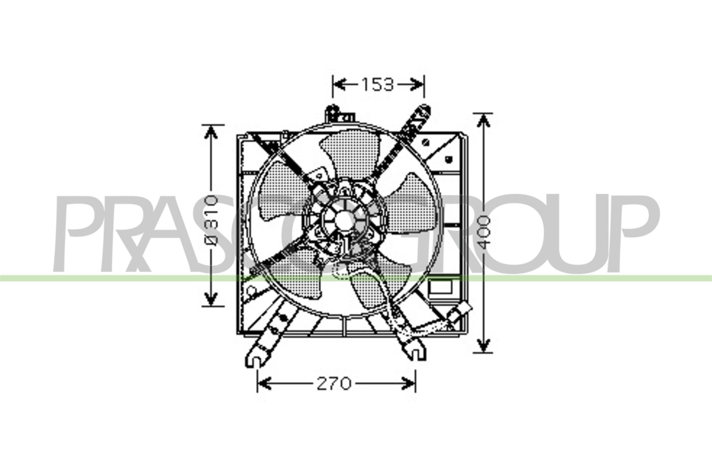PRASCO KI420F001 Ventola,...