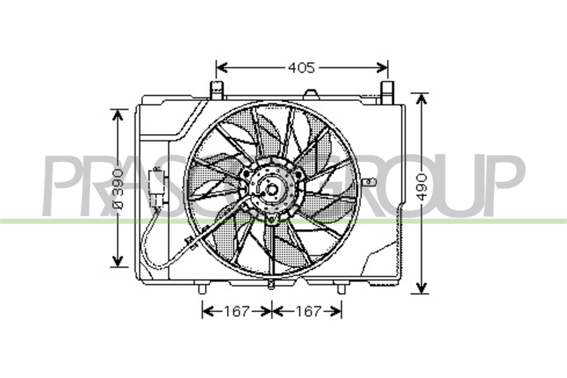 PRASCO ME025F001 Ventola,...
