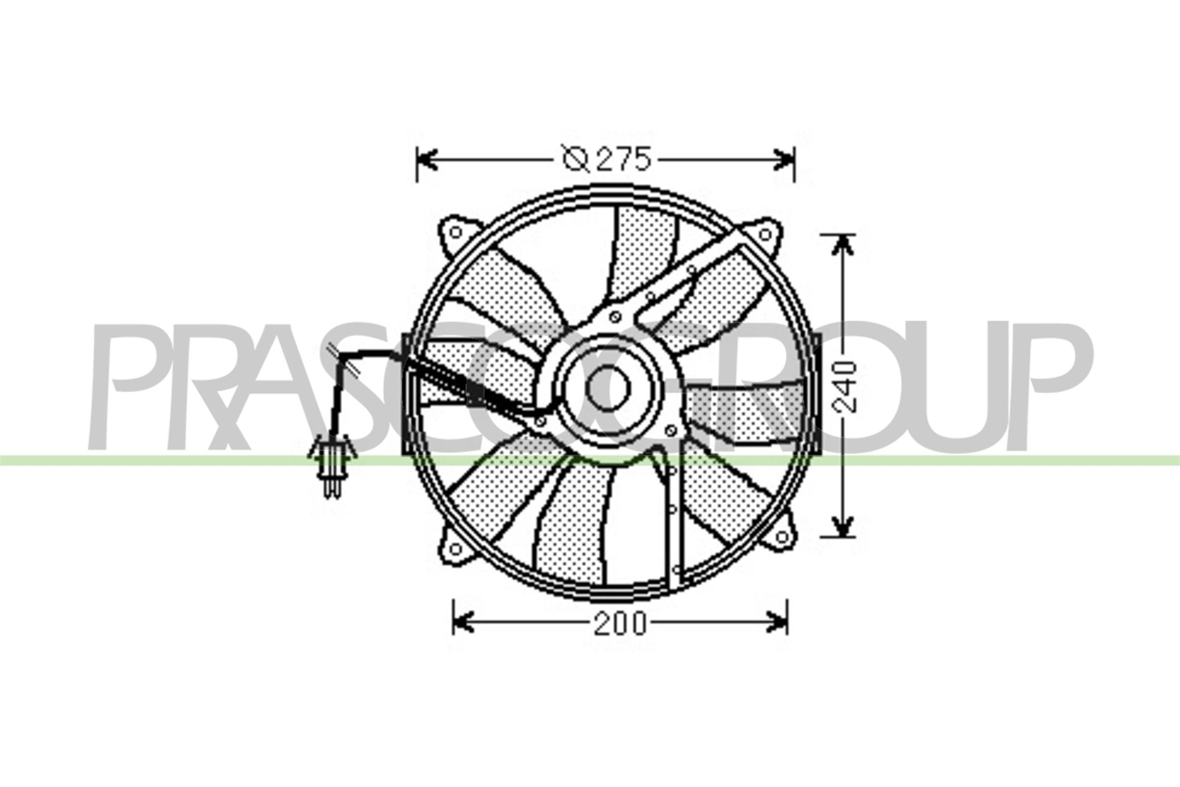 PRASCO ME025F003 Ventola,...