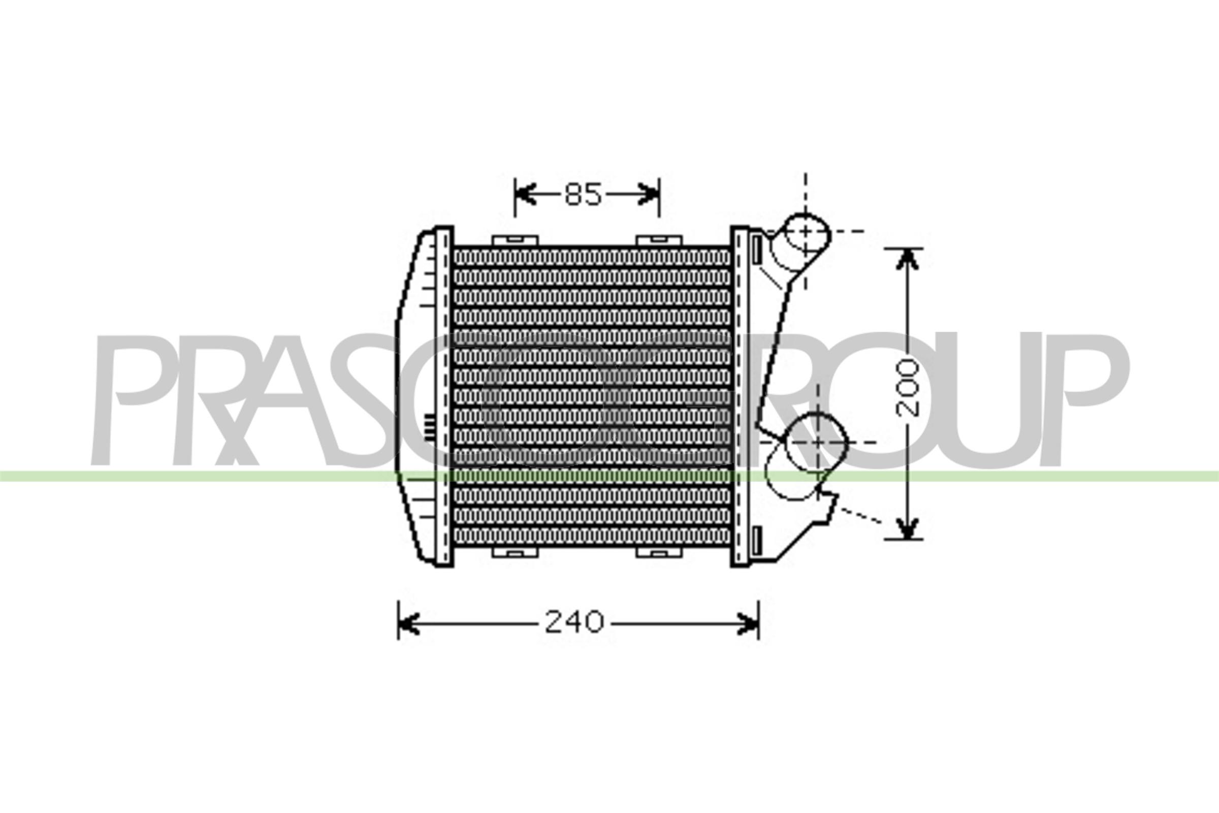 PRASCO ME302N002 Intercooler