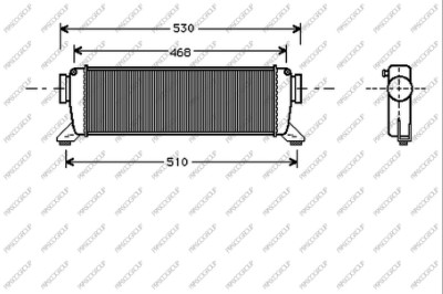 PRASCO ME320N001 Intercooler