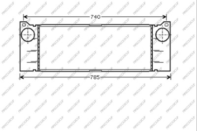 PRASCO ME909N003 Intercooler