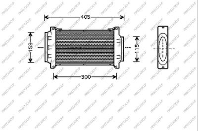 PRASCO MN306N001 Intercooler