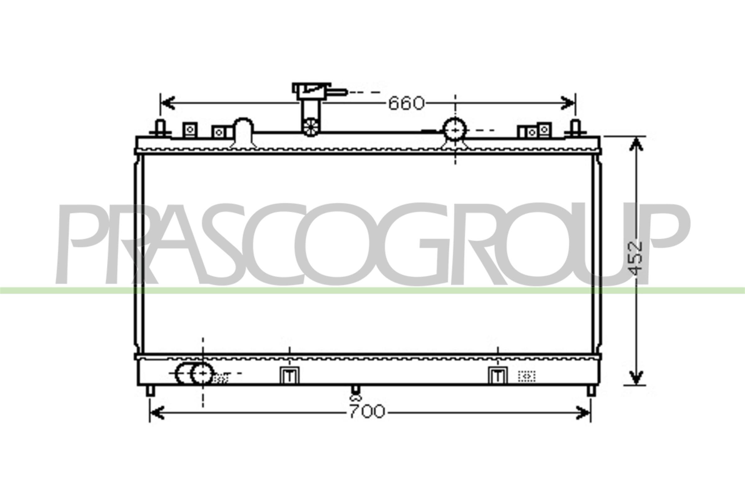 PRASCO MZ049R005 Radiatore,...