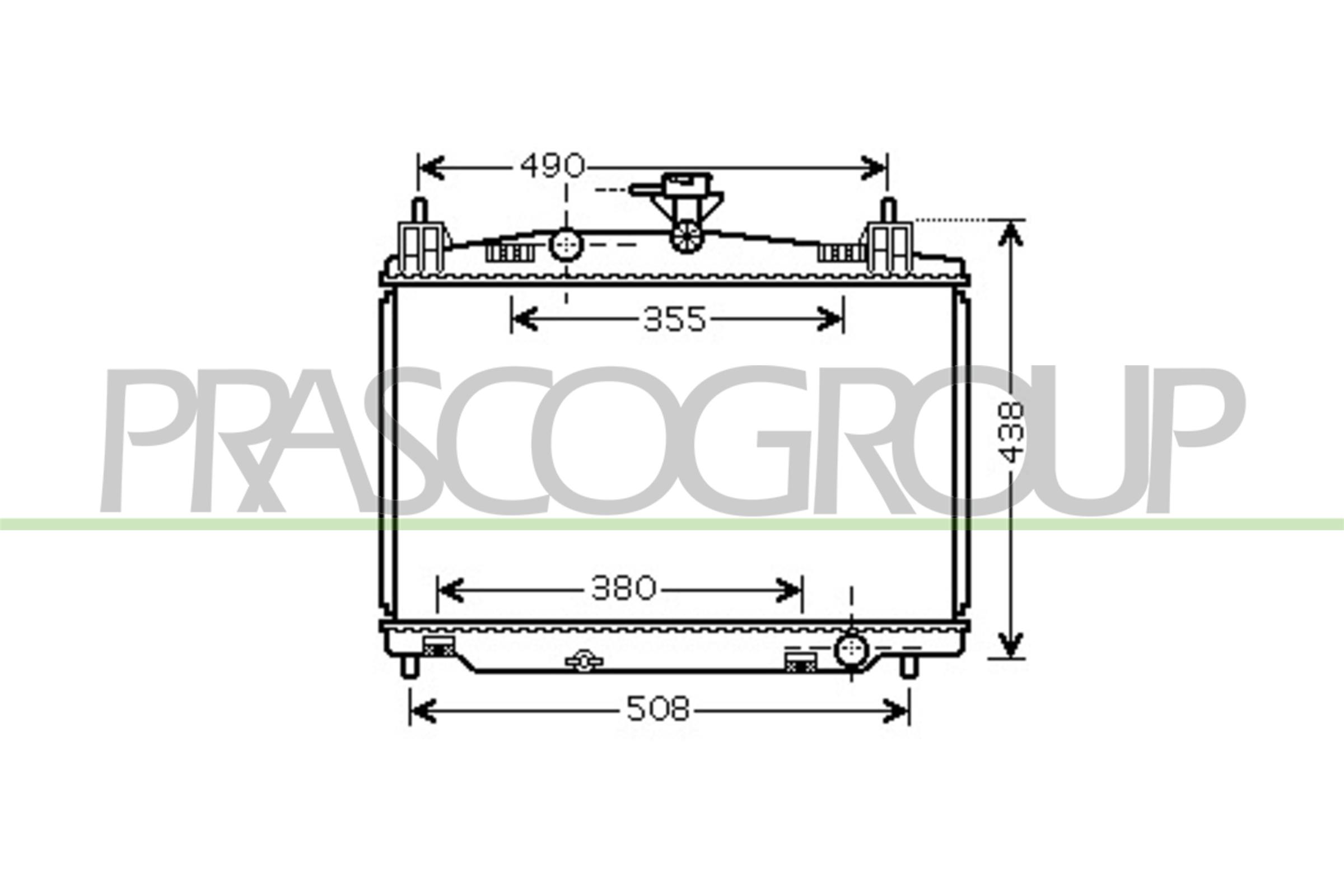 PRASCO MZ309R002 Radiatore,...