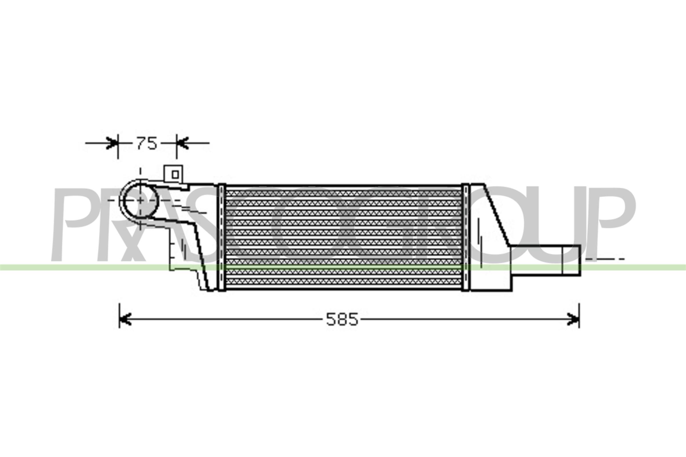 PRASCO OP030N002 Intercooler