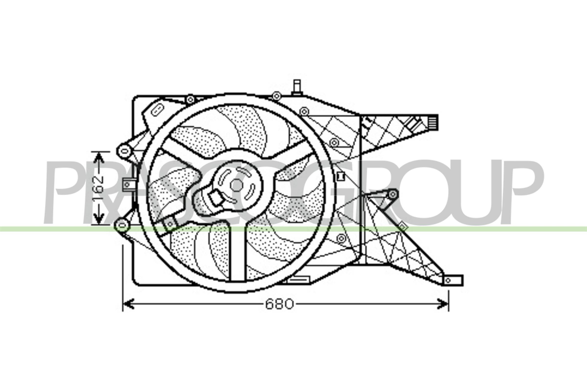 PRASCO OP034F002 Ventola,...