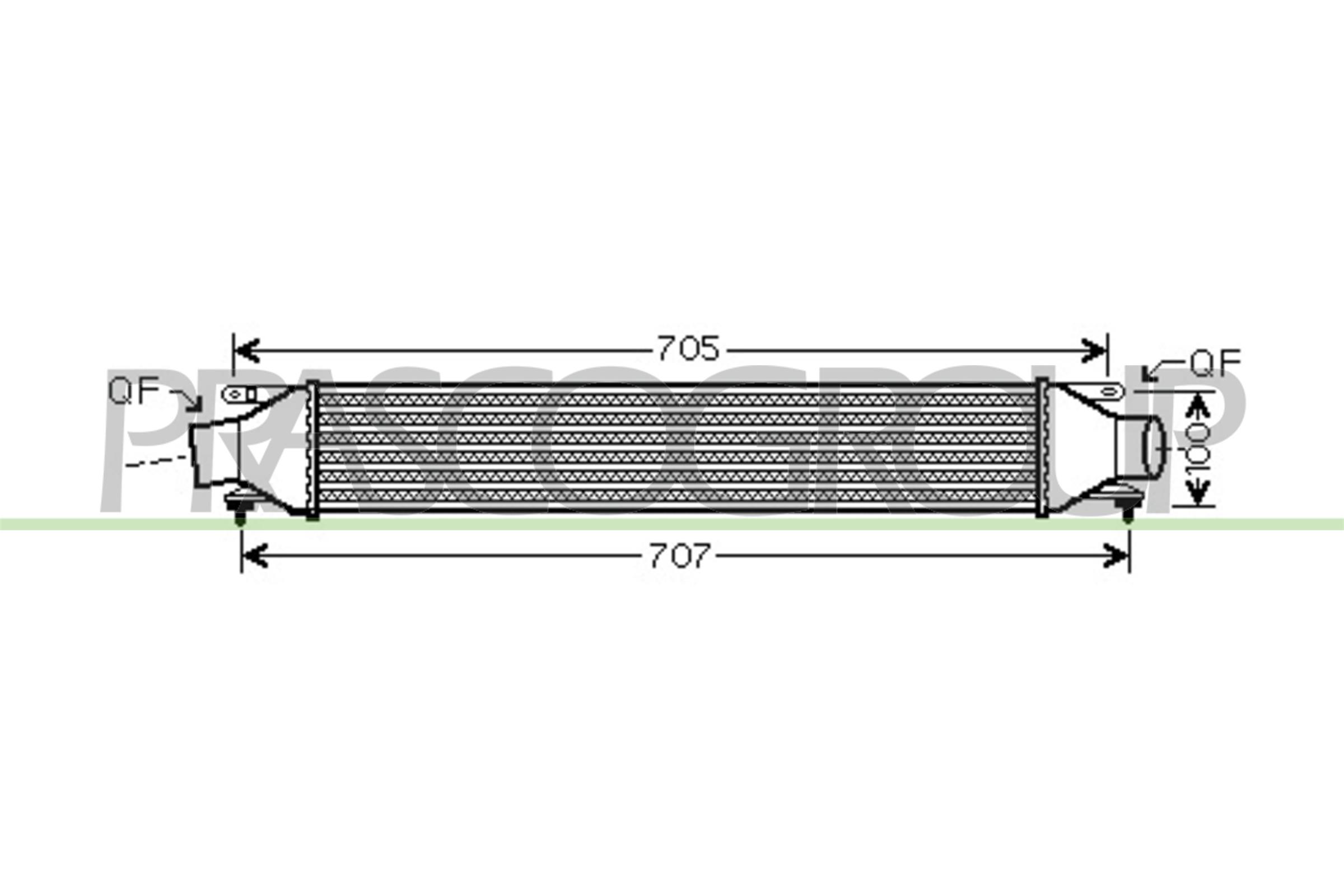PRASCO OP034N003 Intercooler