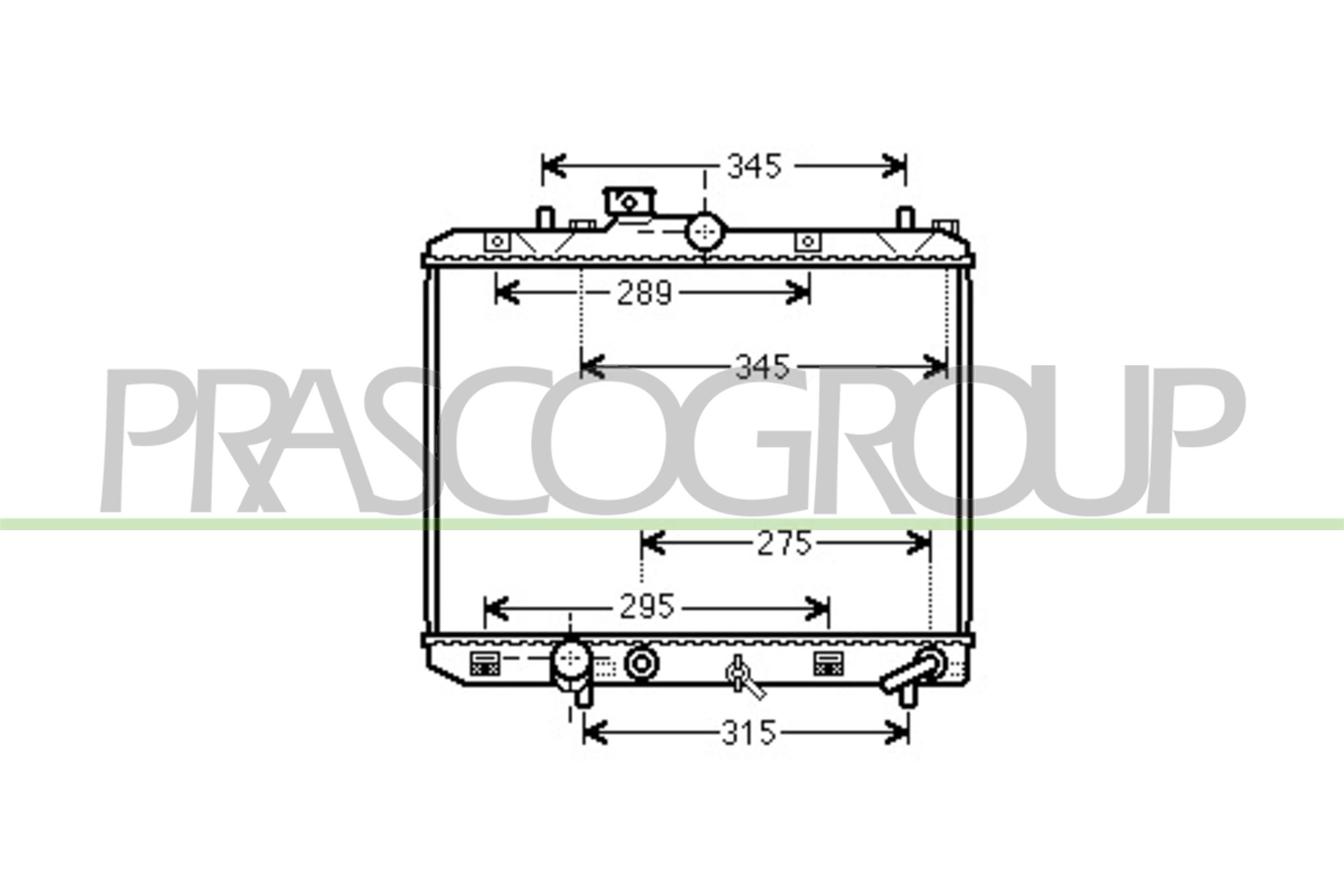 PRASCO OP305R003 Radiatore,...