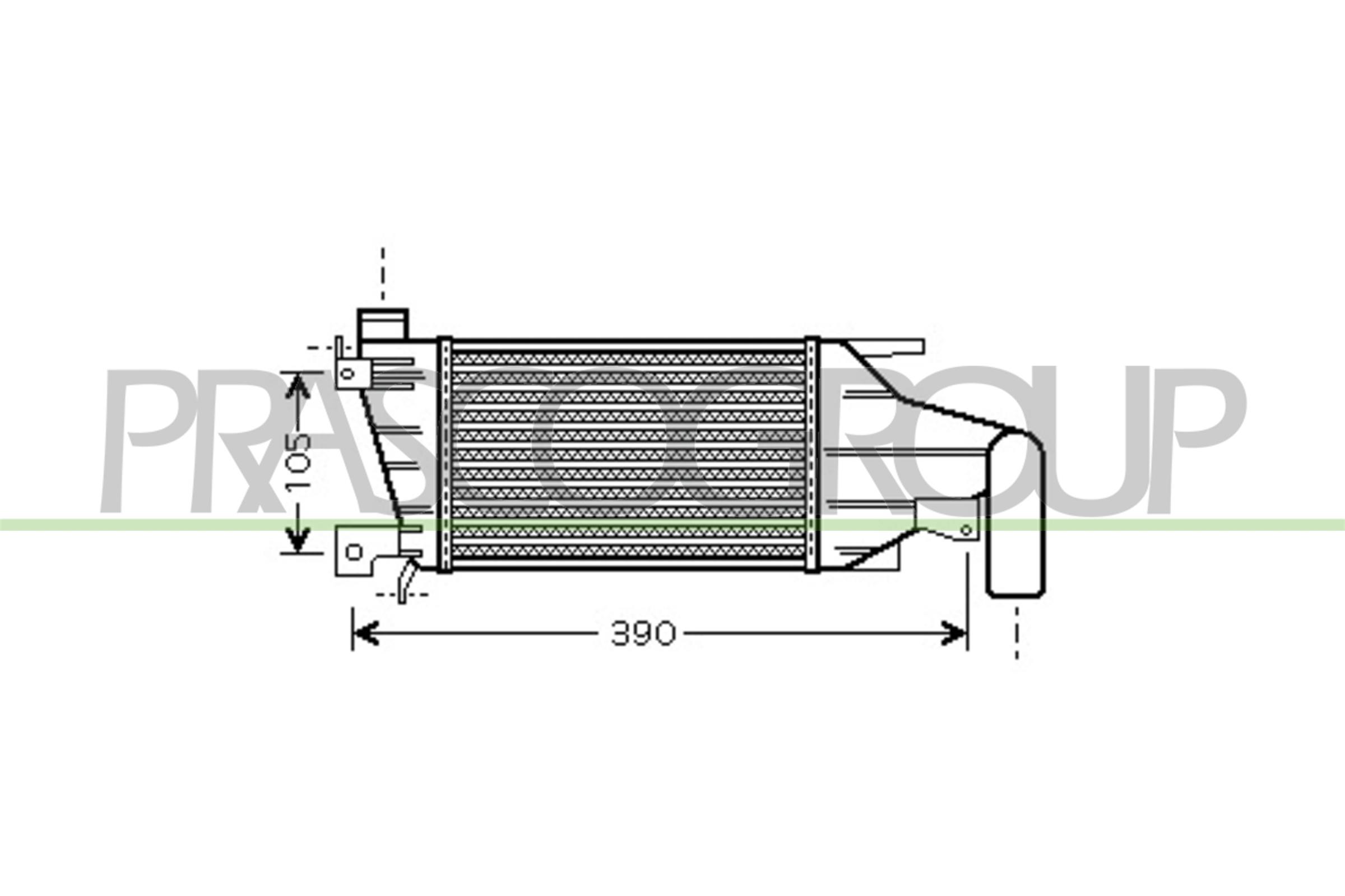 PRASCO OP410N004 Intercooler