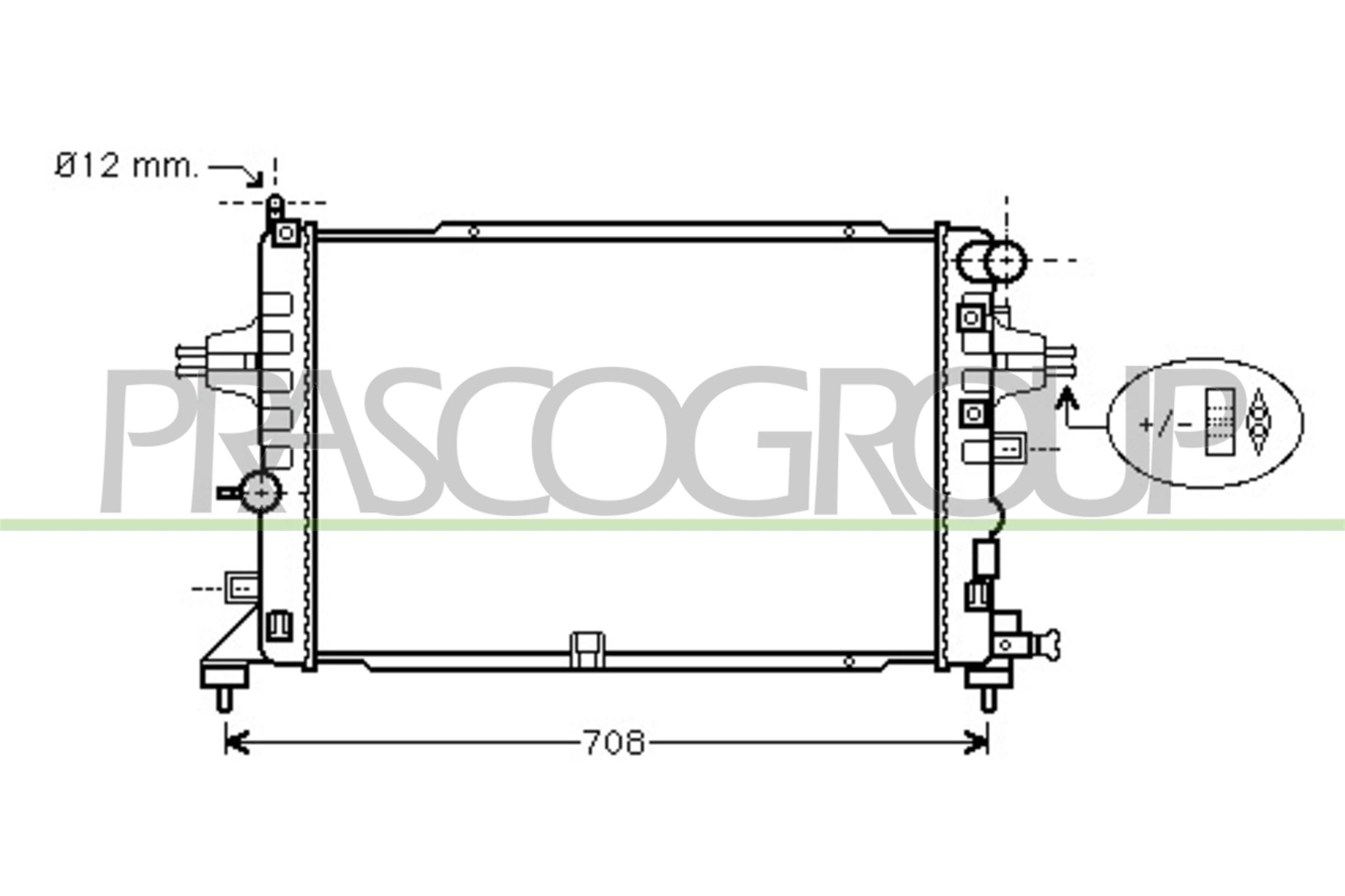 PRASCO OP410R005 Radiatore,...