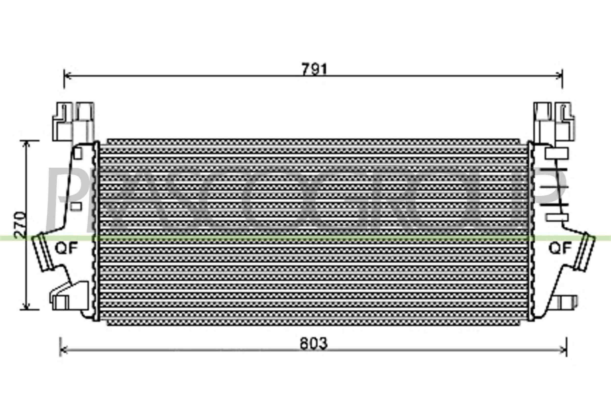 PRASCO OP416N003 Intercooler
