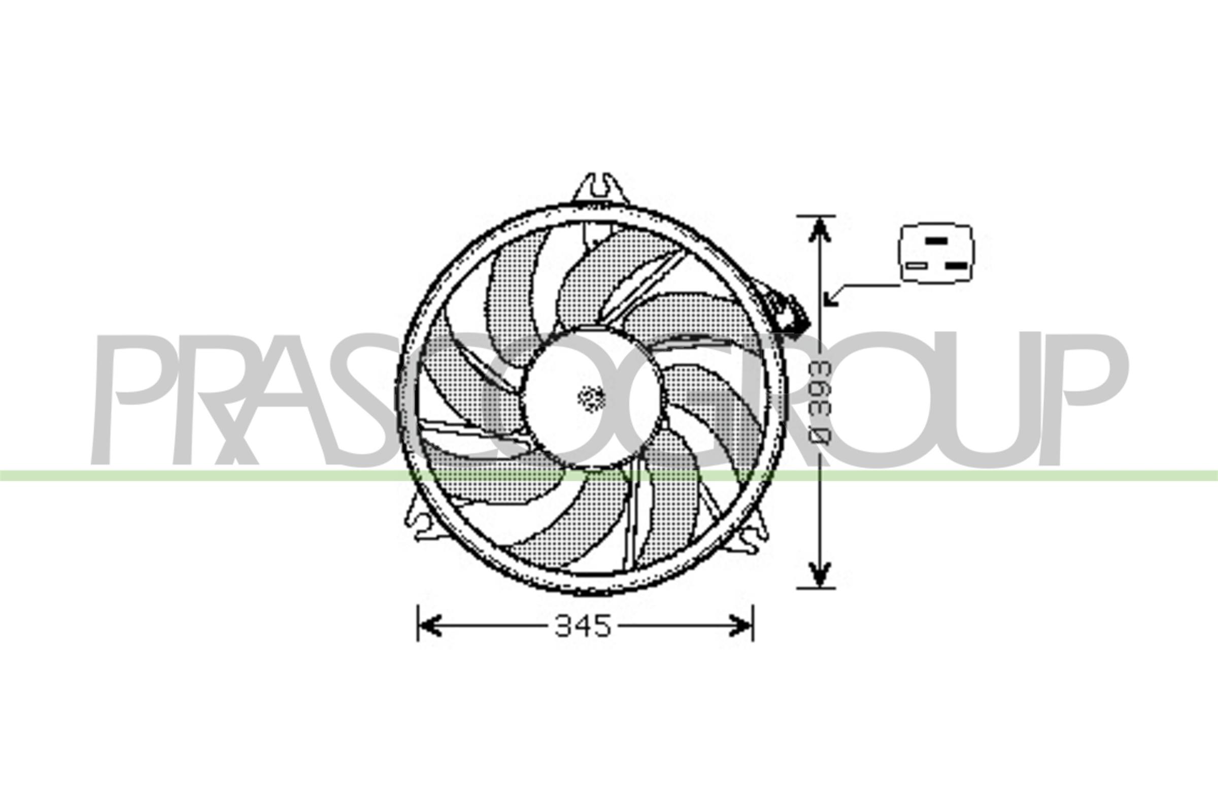 PRASCO PG009F003 Ventola,...