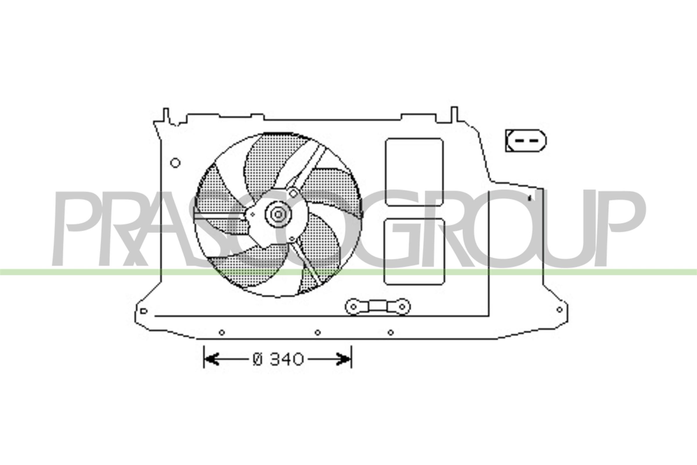 PRASCO PG009F006 Ventola,...