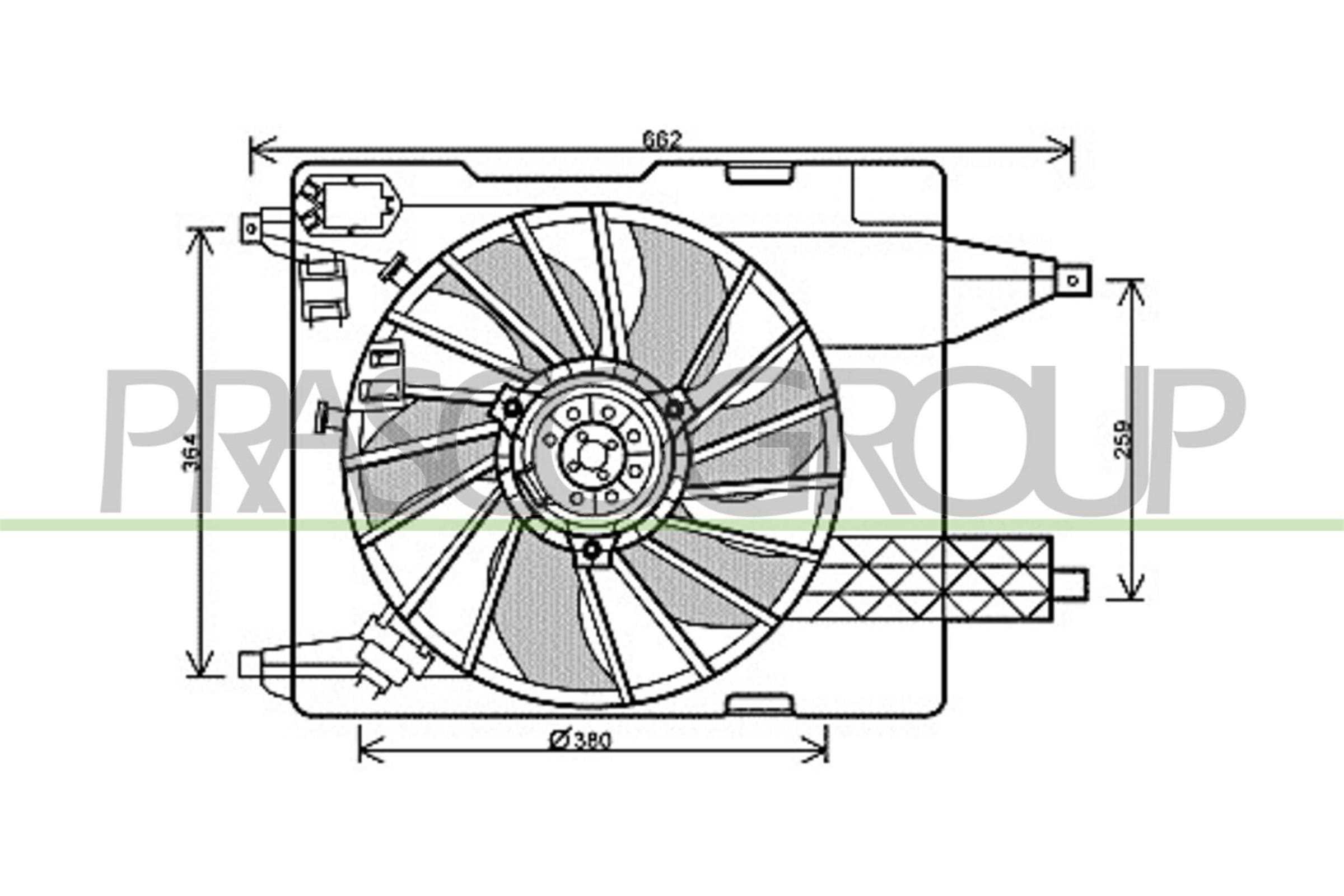 PRASCO RN032F001 Ventola,...