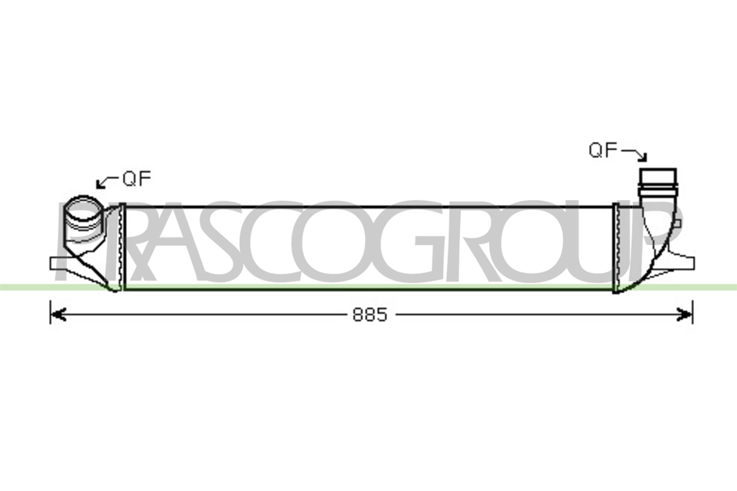 PRASCO RN086N001 Intercooler