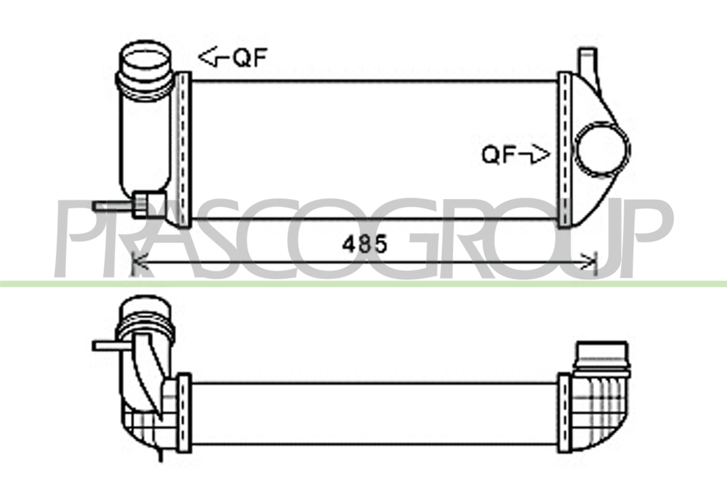 PRASCO RN918N002 Intercooler