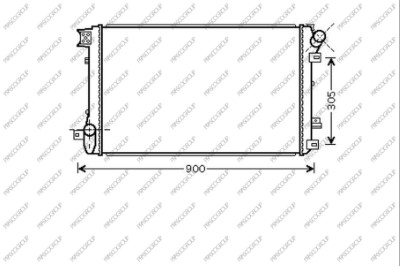 PRASCO RN952R004 Radiatore,...