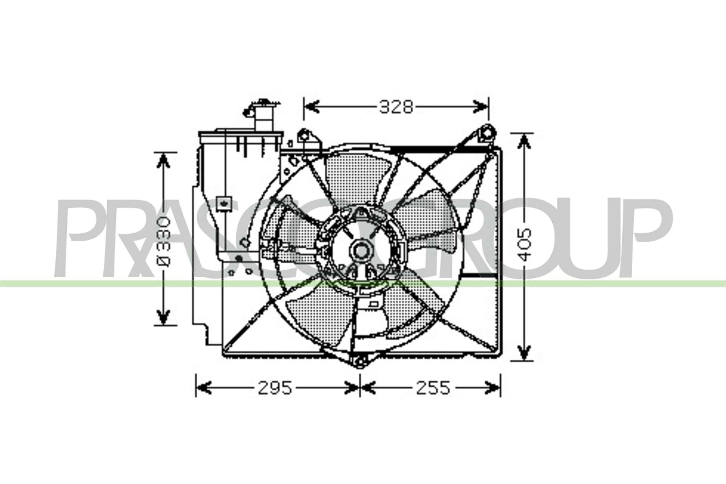 PRASCO TY320F004 Ventola,...