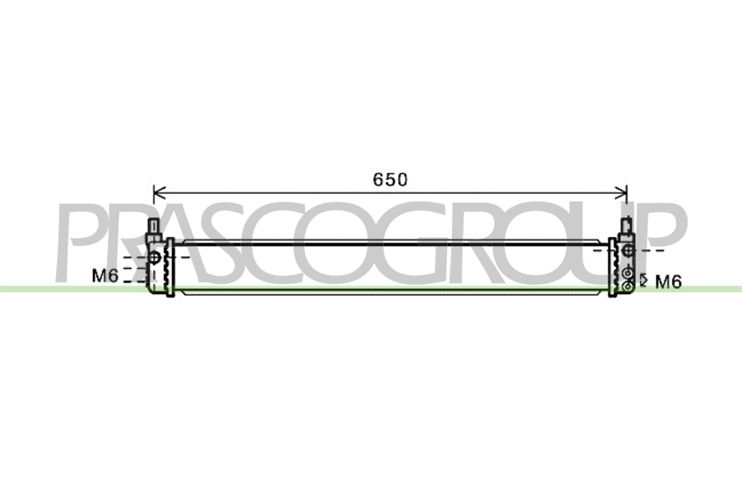 PRASCO TY352R004 Radiatore,...