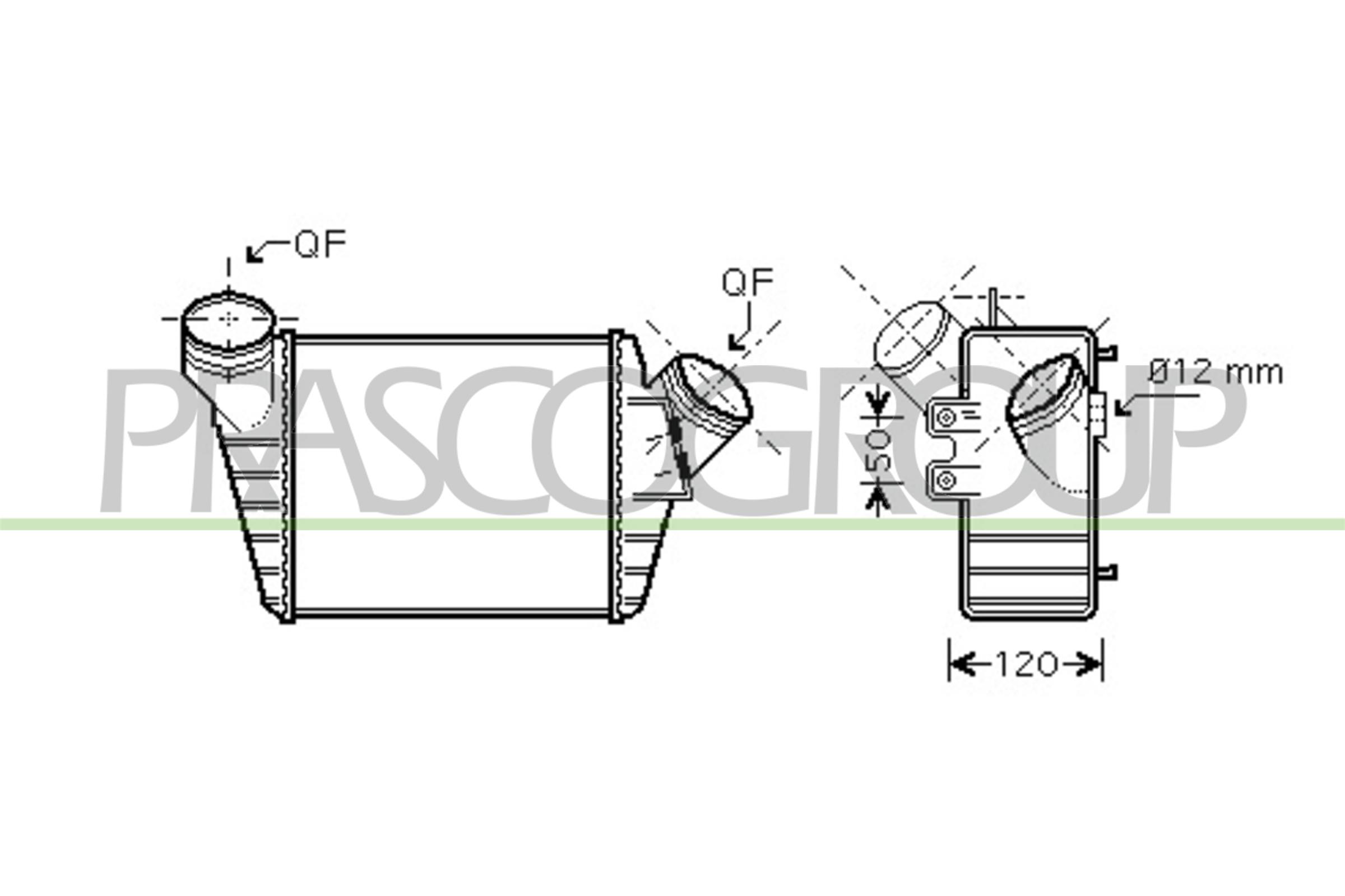 PRASCO VG420N002 Intercooler