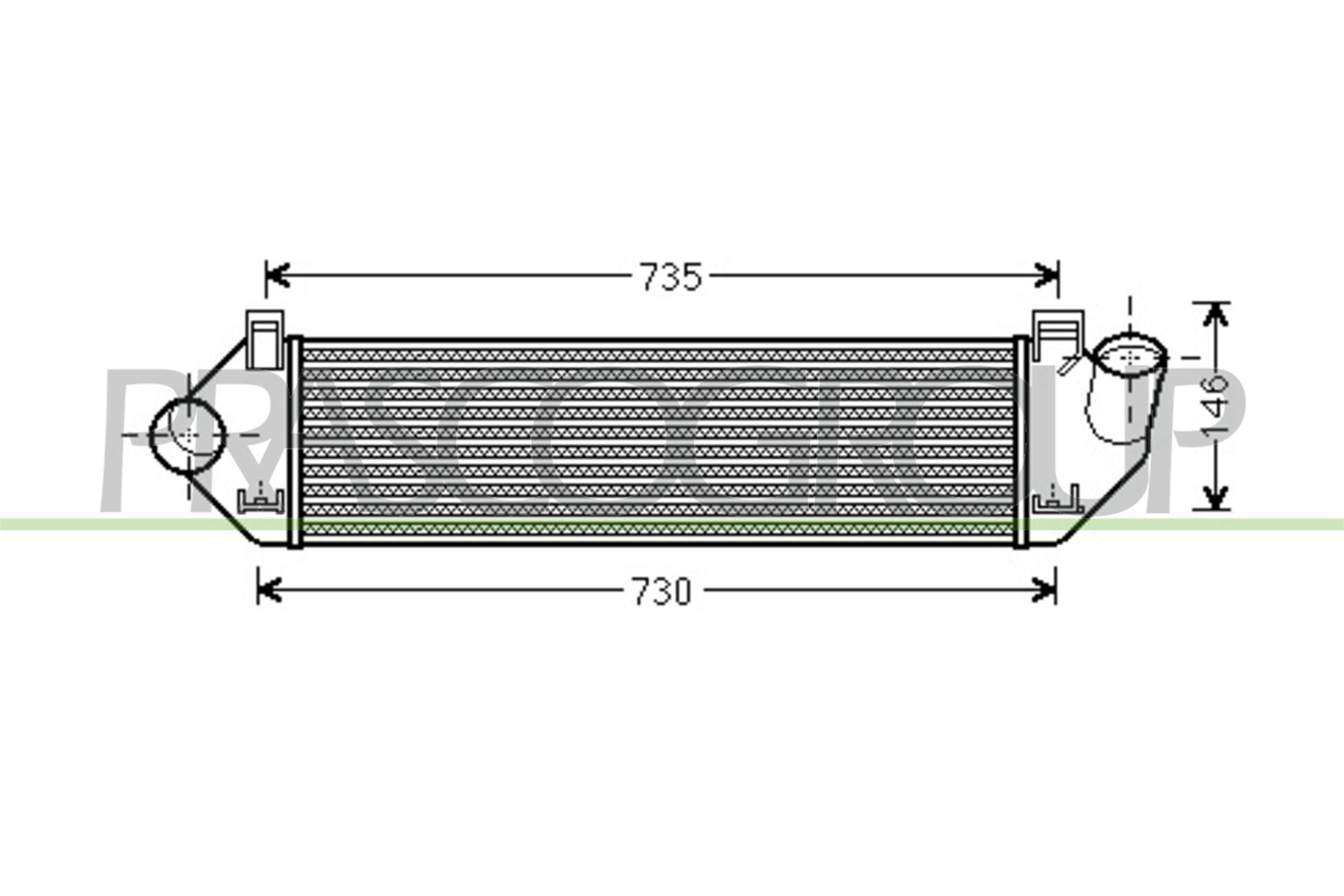 PRASCO VV030N001 Intercooler