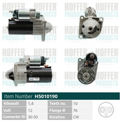HOFFER H5010190 Motorino...