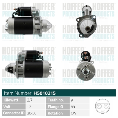 HOFFER H5010215 Motorino...