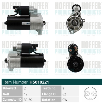 HOFFER H5010221 Motorino...