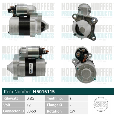 HOFFER H5015115 Μίζα