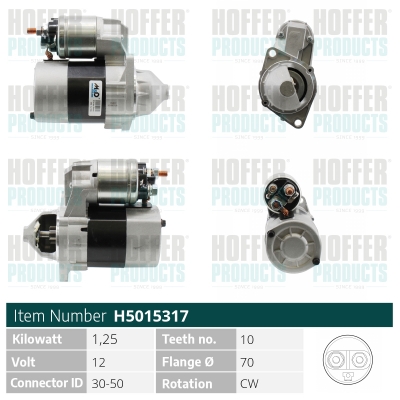 HOFFER H5015317 Motorino...