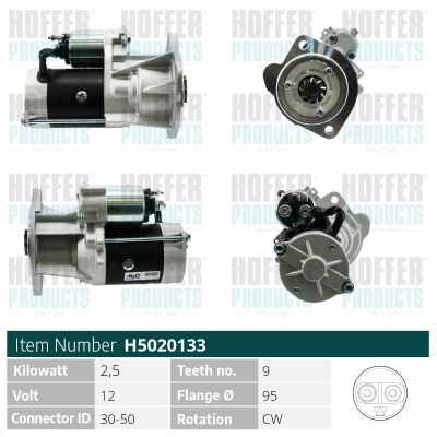 HOFFER H5020133 Motorino...