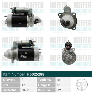 HOFFER H5025288 Motorino...