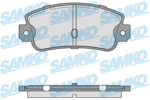 SAMKO 5SP106 Sada brzdových...