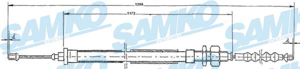 SAMKO C0110B Tažné lanko,...