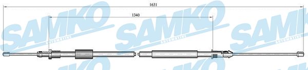 SAMKO C0127B Tažné lanko,...